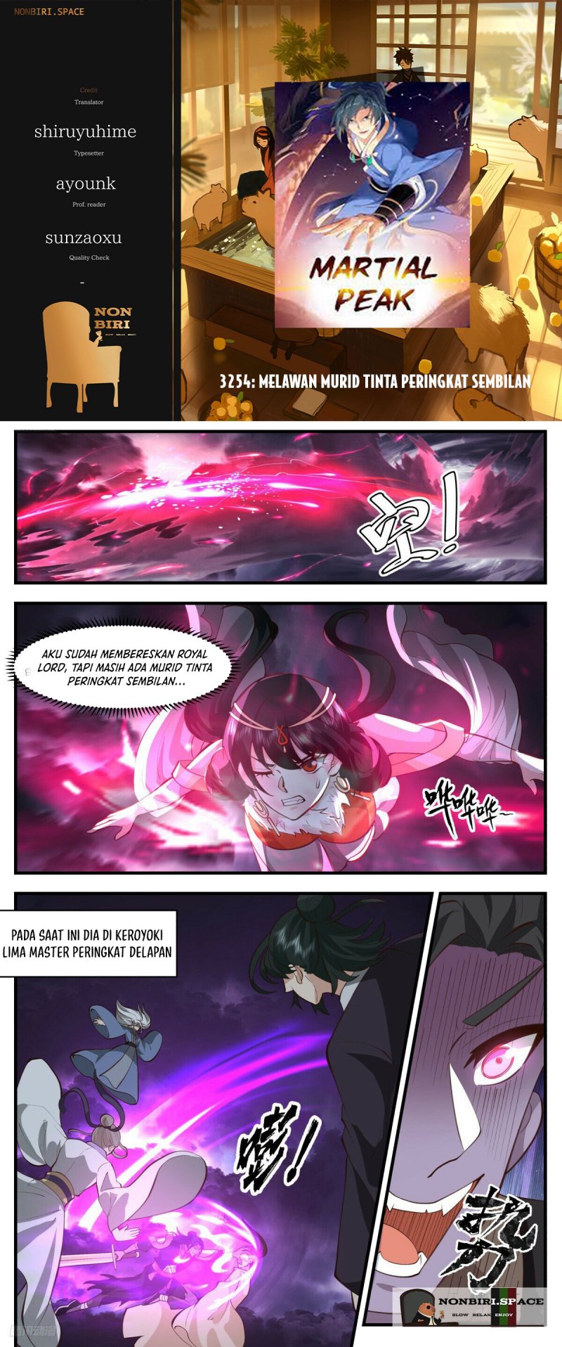 Martial Peak Chapter 3254 Image 0