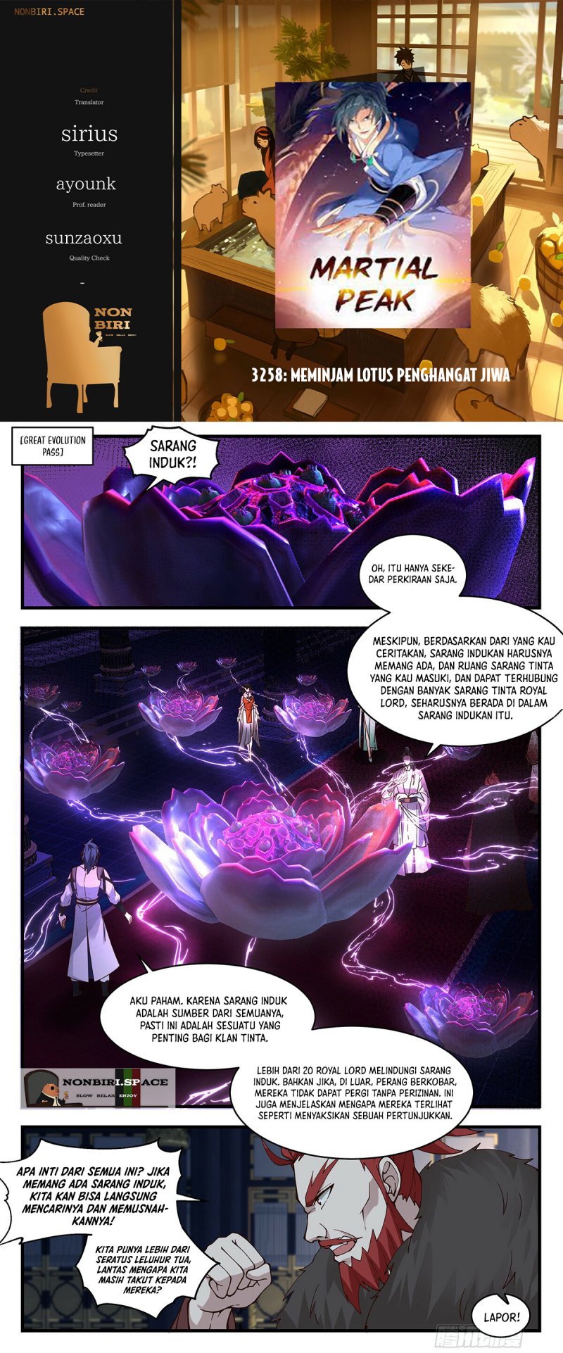 Martial Peak Chapter 3258 Image 0