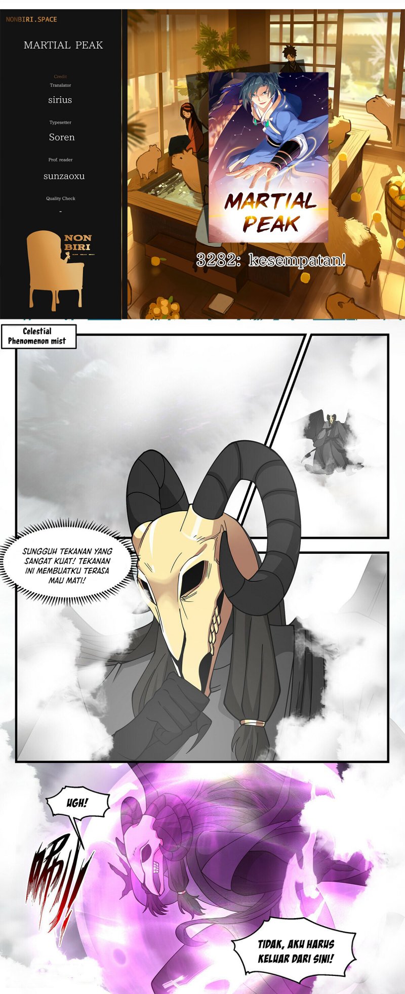 Martial Peak Chapter 3282 Image 0