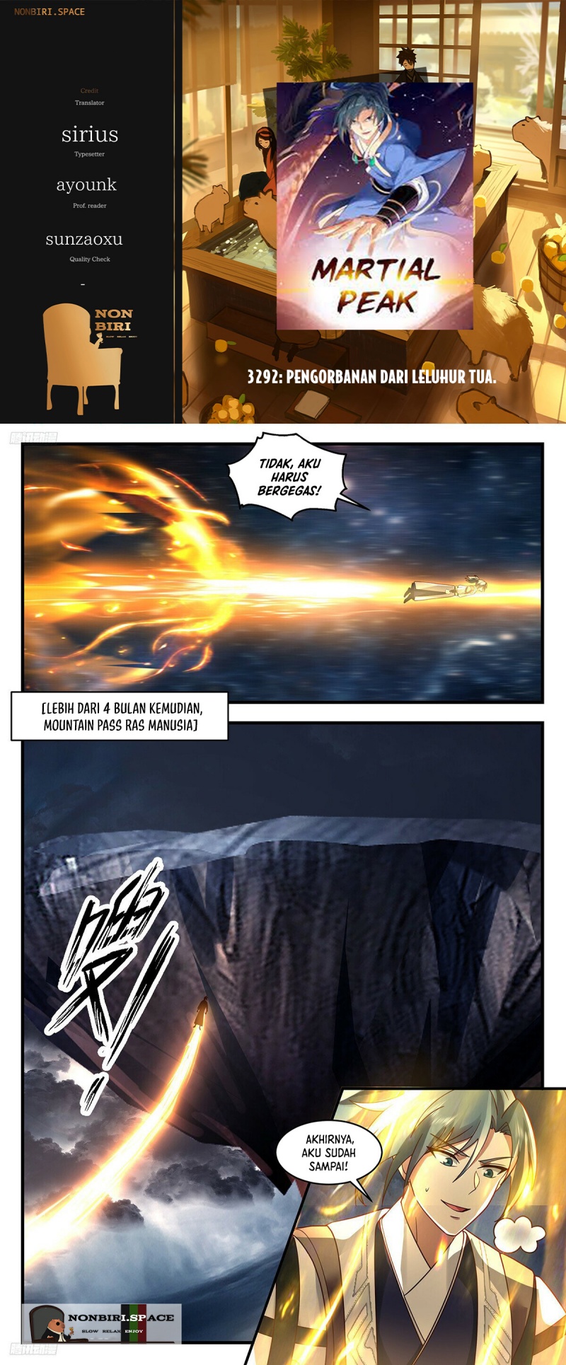 Martial Peak Chapter 3292 Image 0