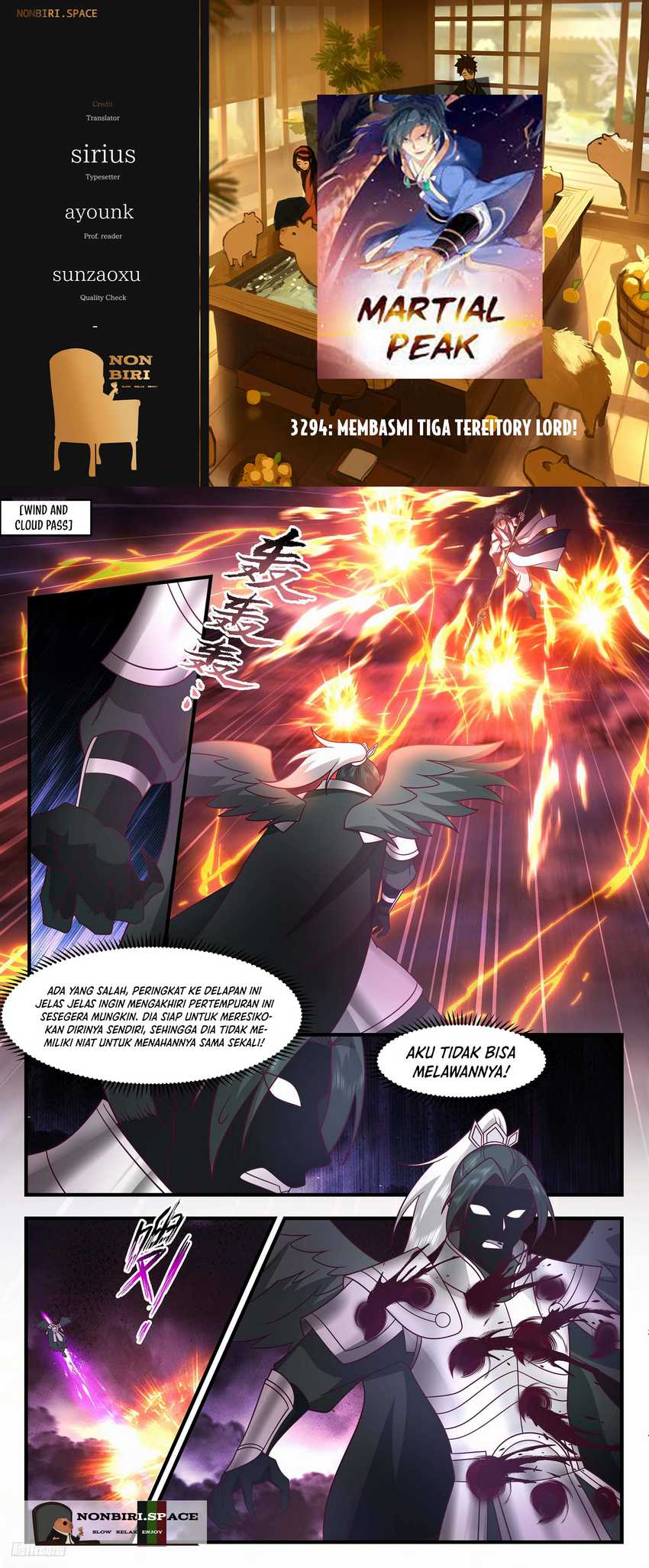 Martial Peak Chapter 3294 Image 0