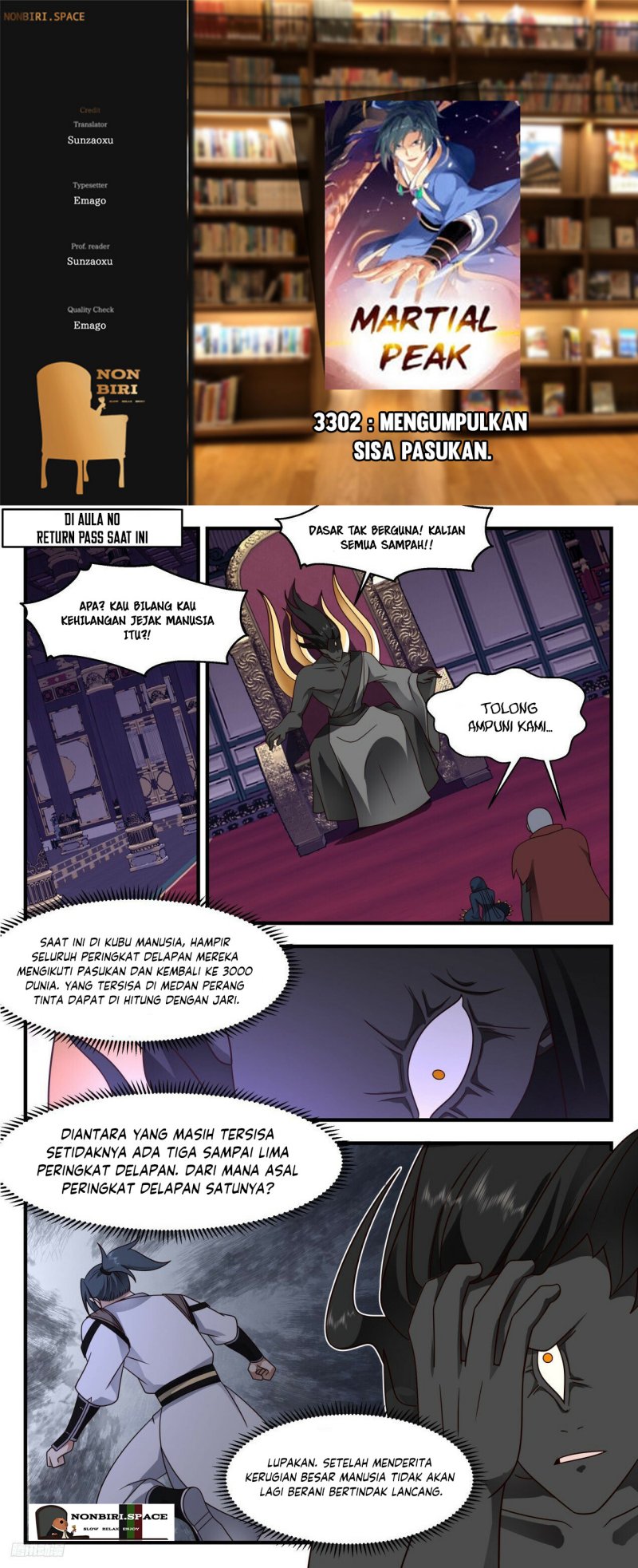 Martial Peak Chapter 3302 Image 0