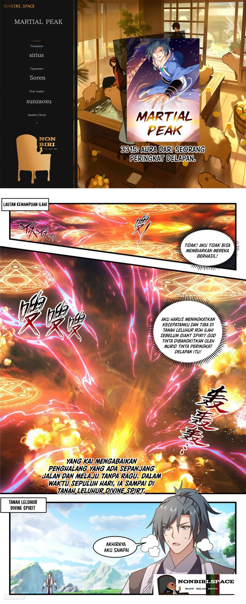 Martial Peak Chapter 3315 Image 0