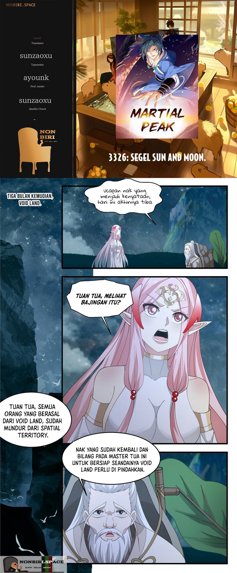 Martial Peak Chapter 3326 Image 0