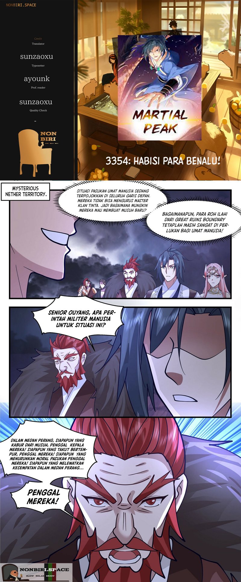 Martial Peak Chapter 3354 Image 0