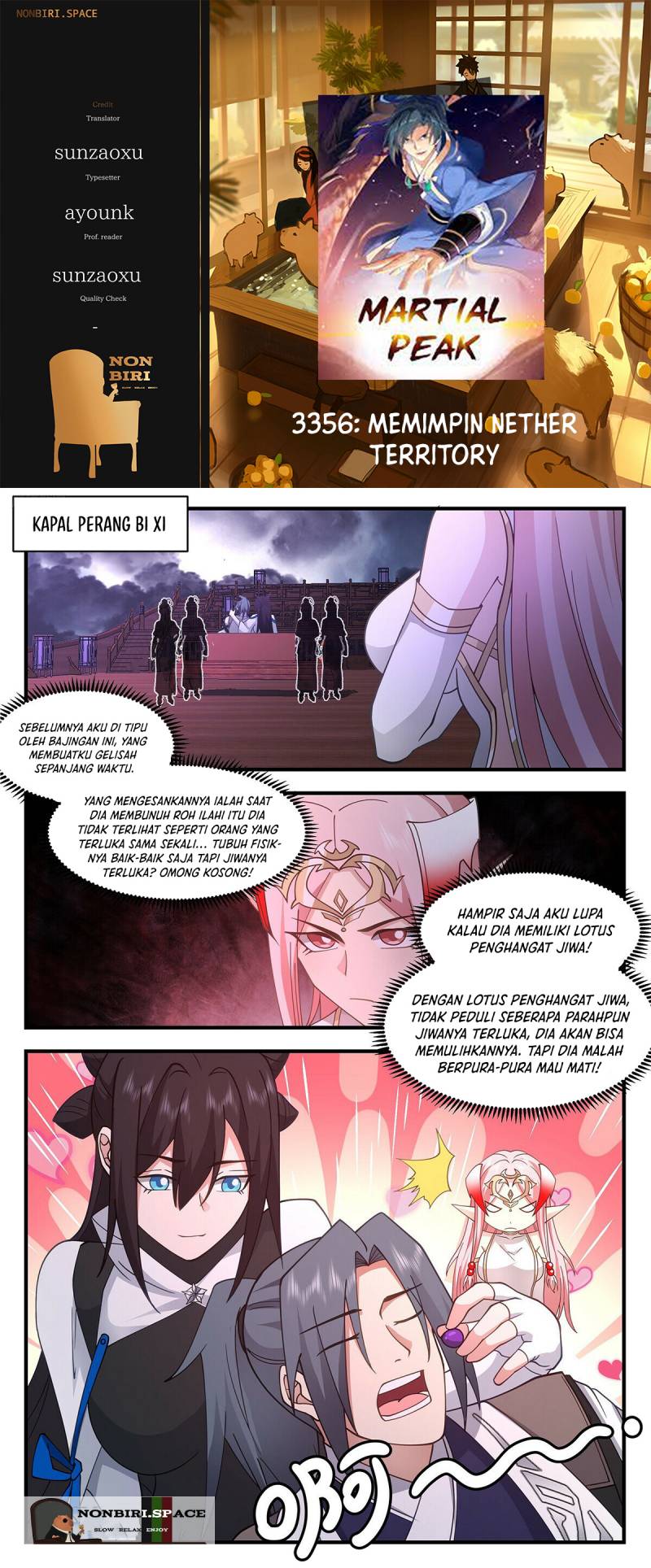 Martial Peak Chapter 3356 Image 0