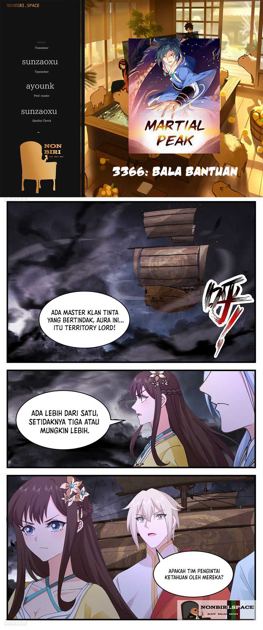 Martial Peak Chapter 3366 Image 0