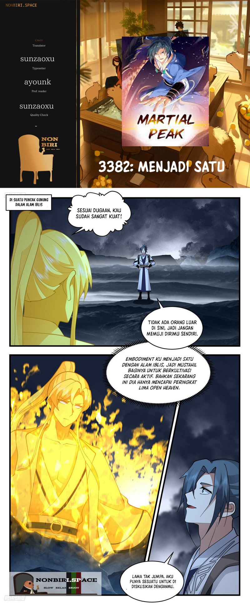 Martial Peak Chapter 3382 Image 0