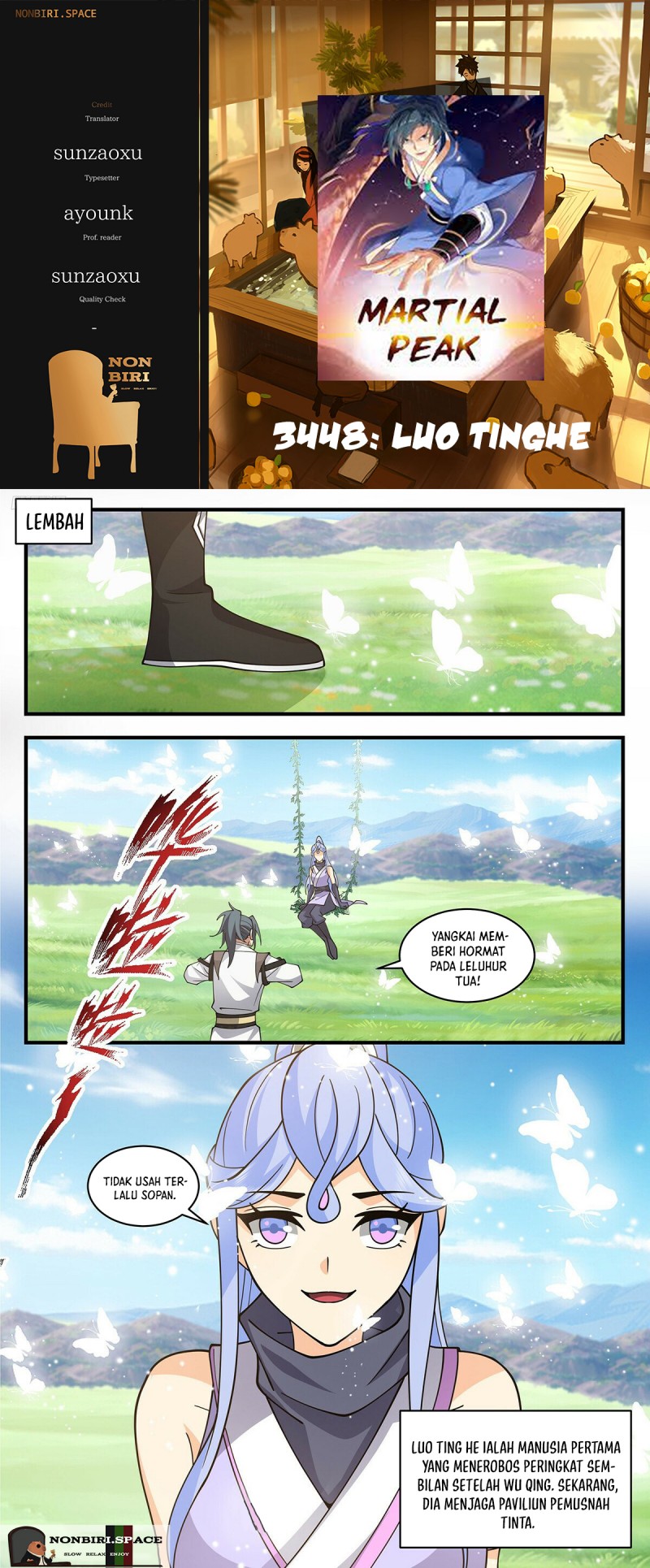 Martial Peak Chapter 3448 Image 0