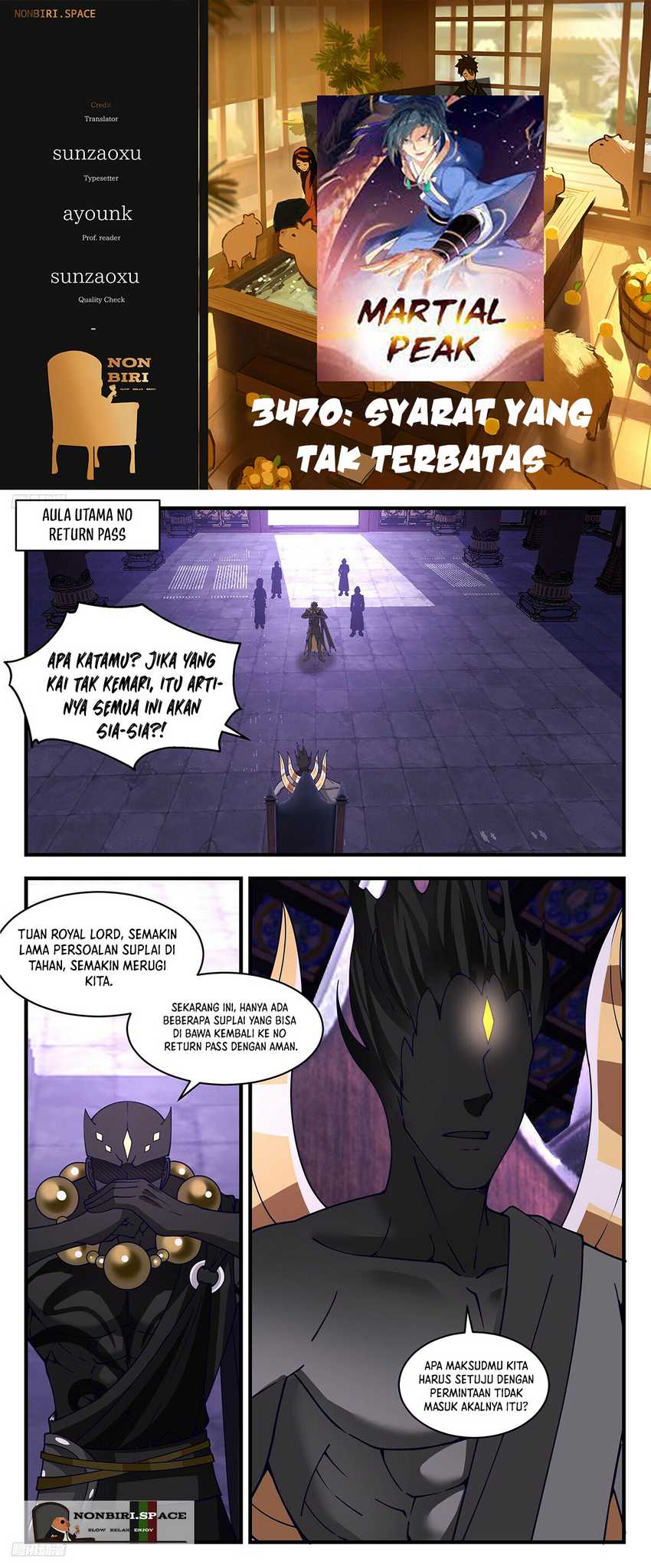 Martial Peak Chapter 3470 Image 0