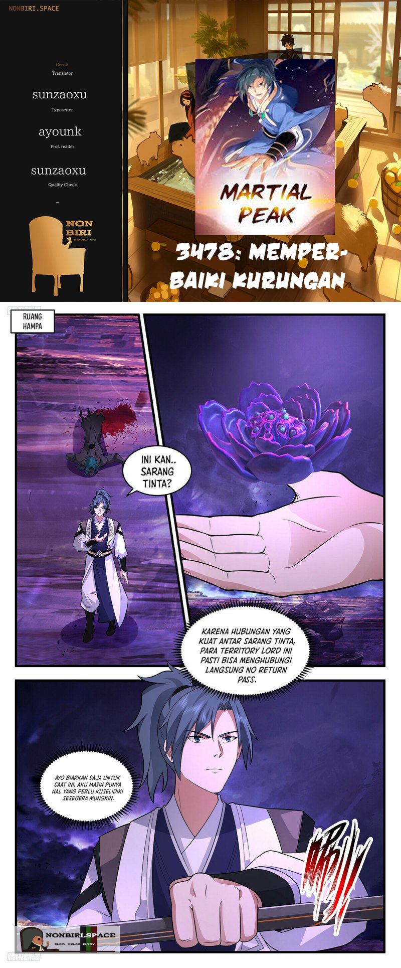 Martial Peak Chapter 3478 Image 0