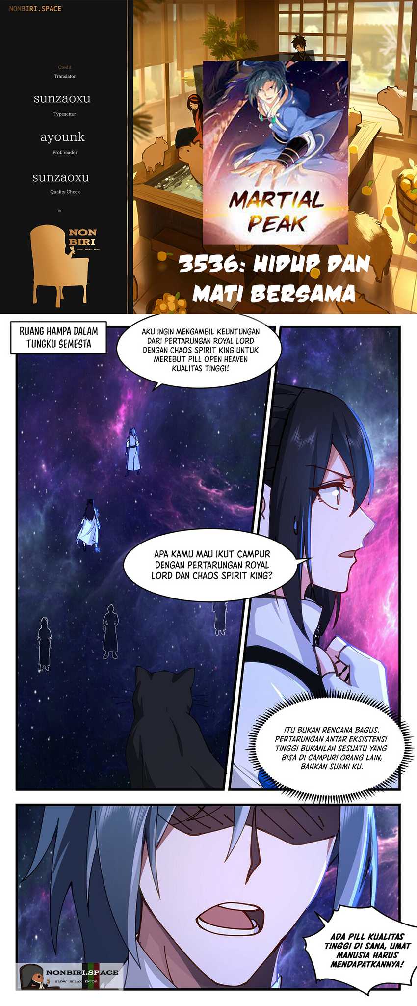 Martial Peak Chapter 3536 Image 0