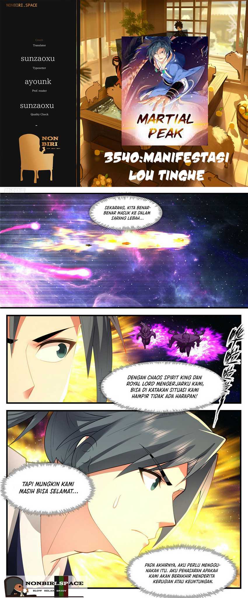 Martial Peak Chapter 3540 Image 0