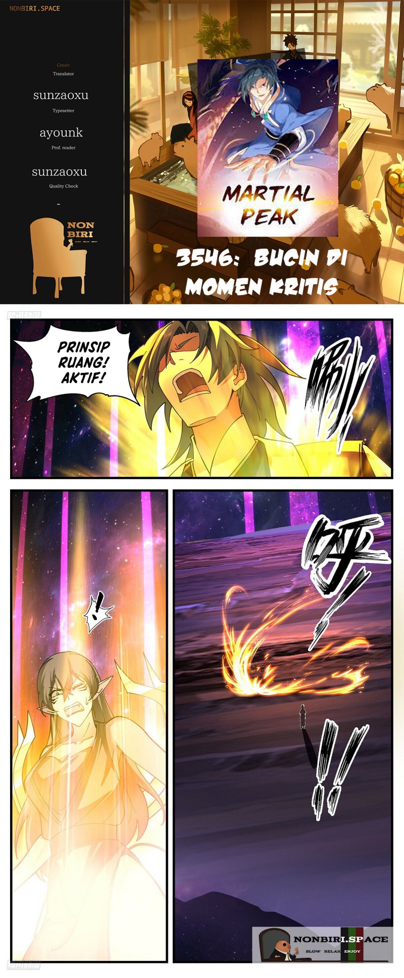 Martial Peak Chapter 3546 Image 0