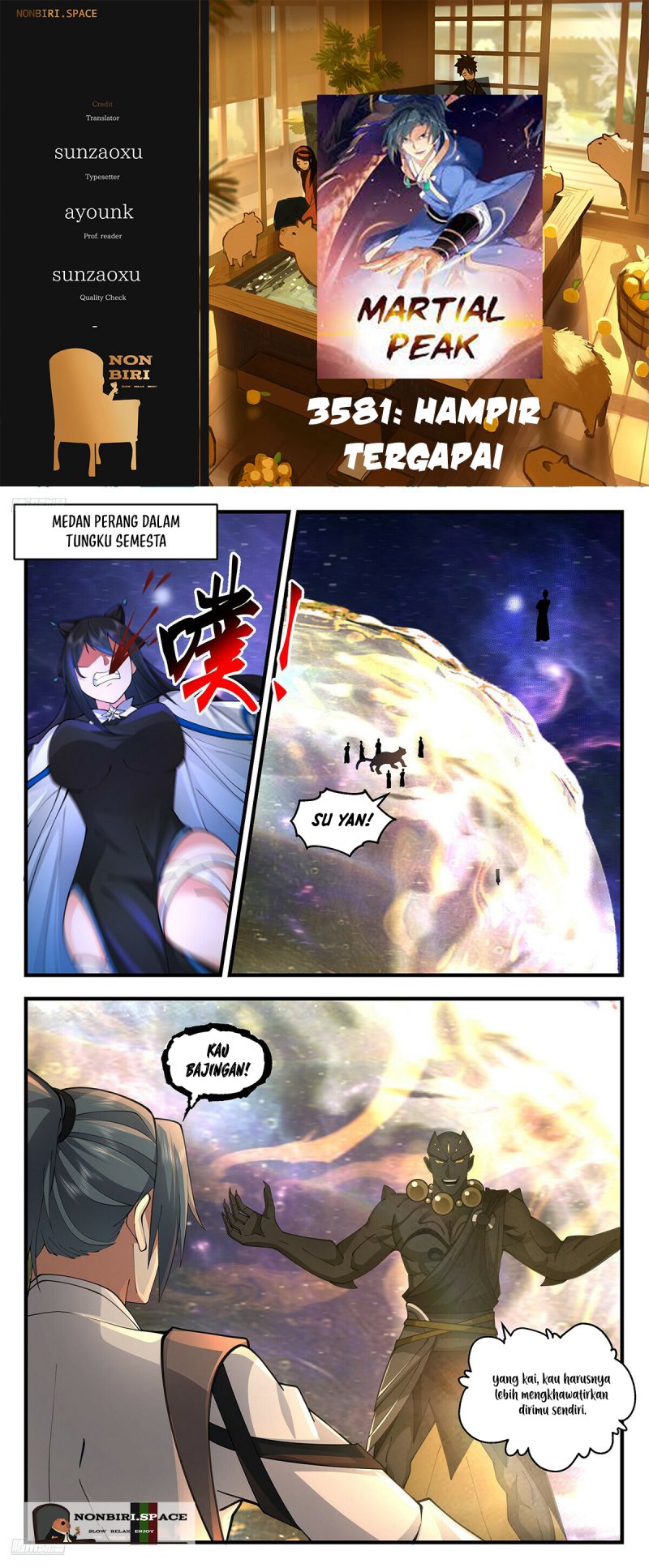 Martial Peak Chapter 3581 Image 0
