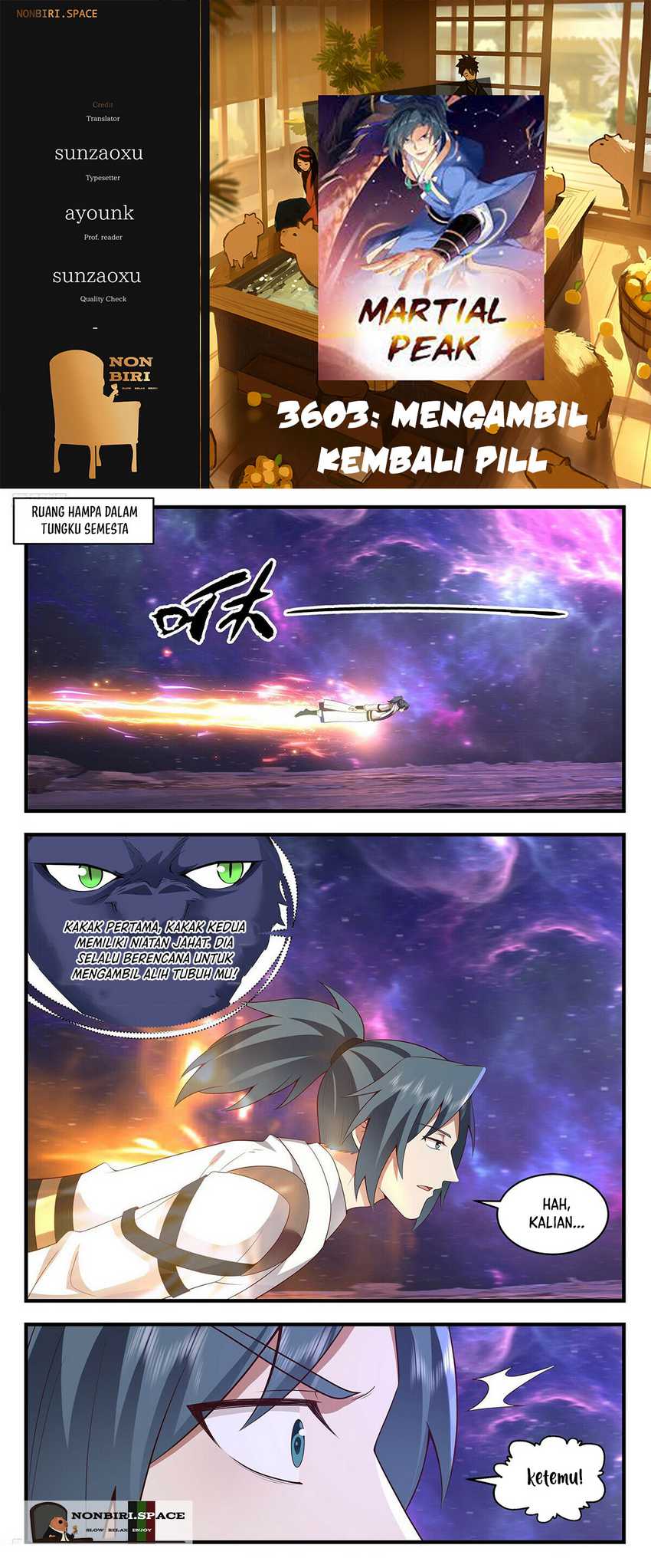 Martial Peak Chapter 3603 Image 0