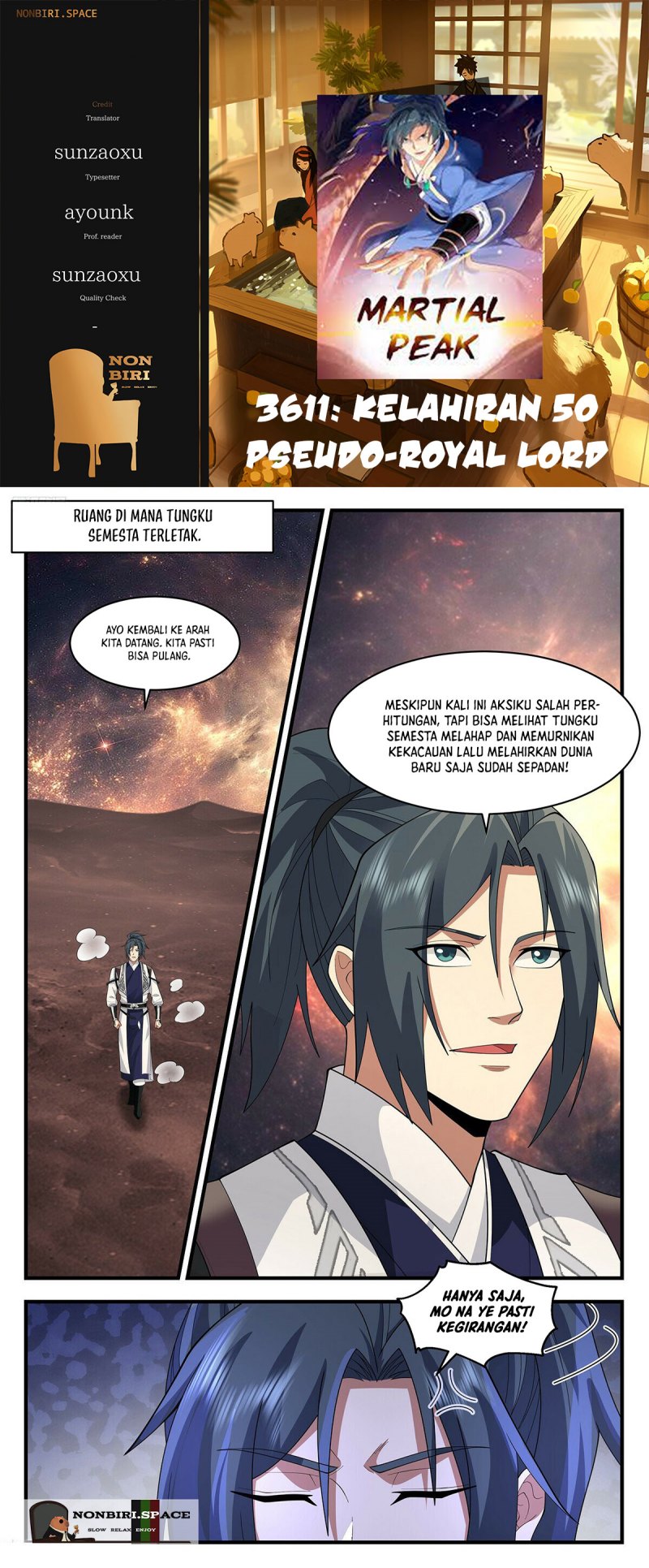 Martial Peak Chapter 3611 Image 0