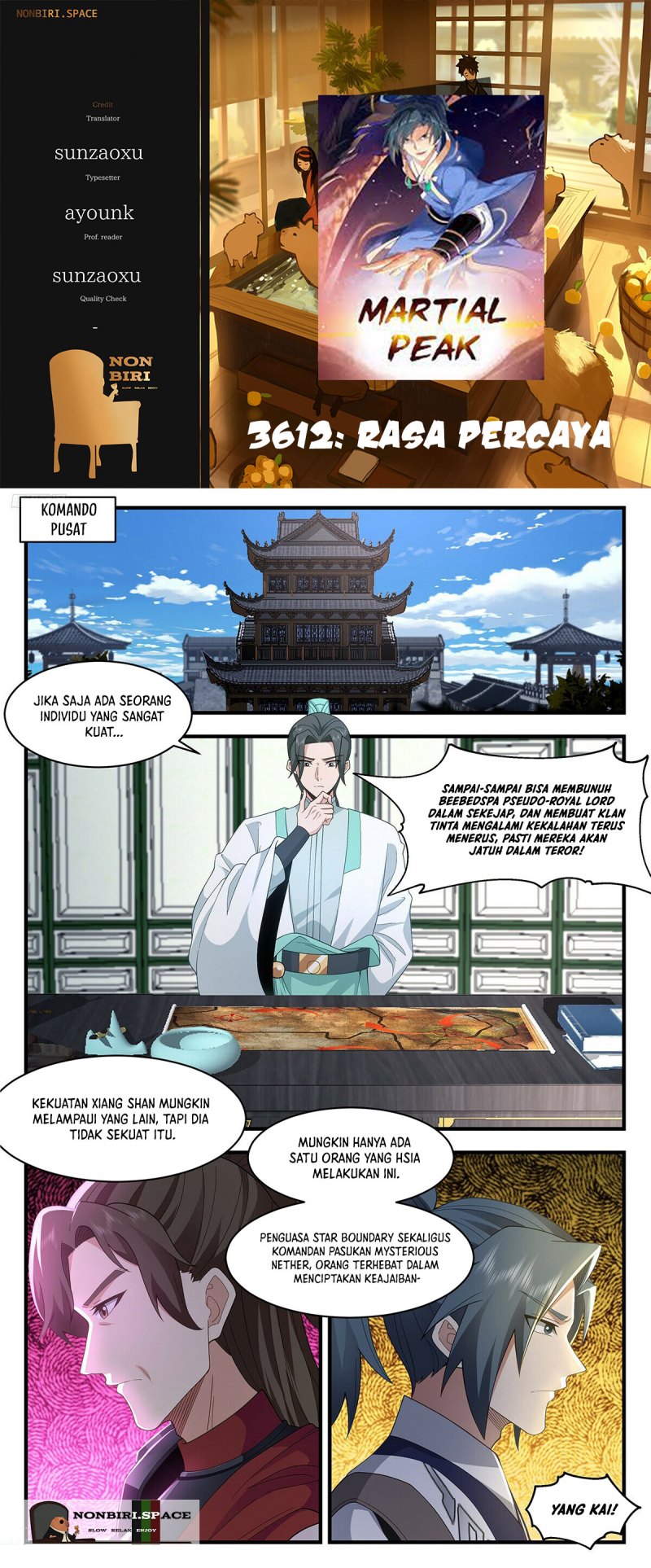 Martial Peak Chapter 3612 Image 0