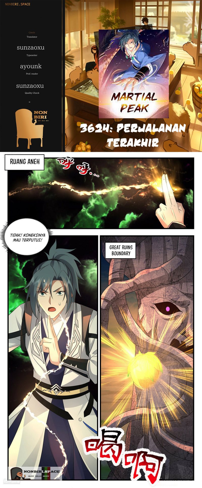 Martial Peak Chapter 3624 Image 0