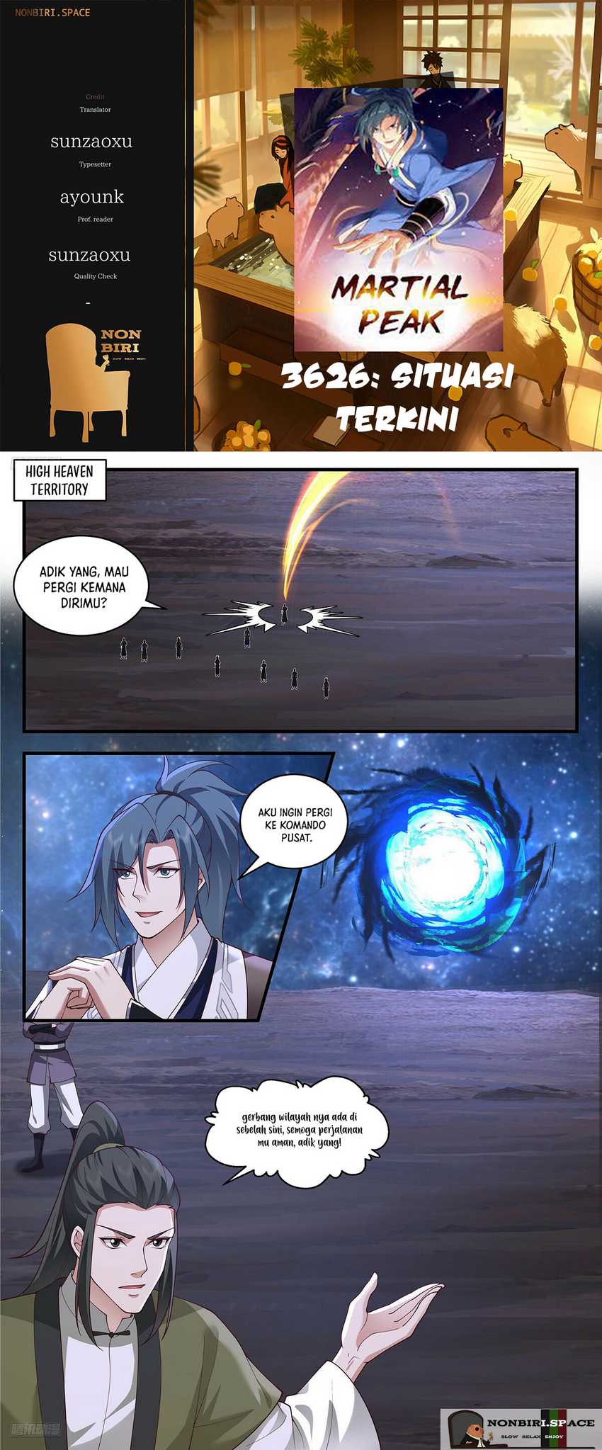 Martial Peak Chapter 3626 Image 0