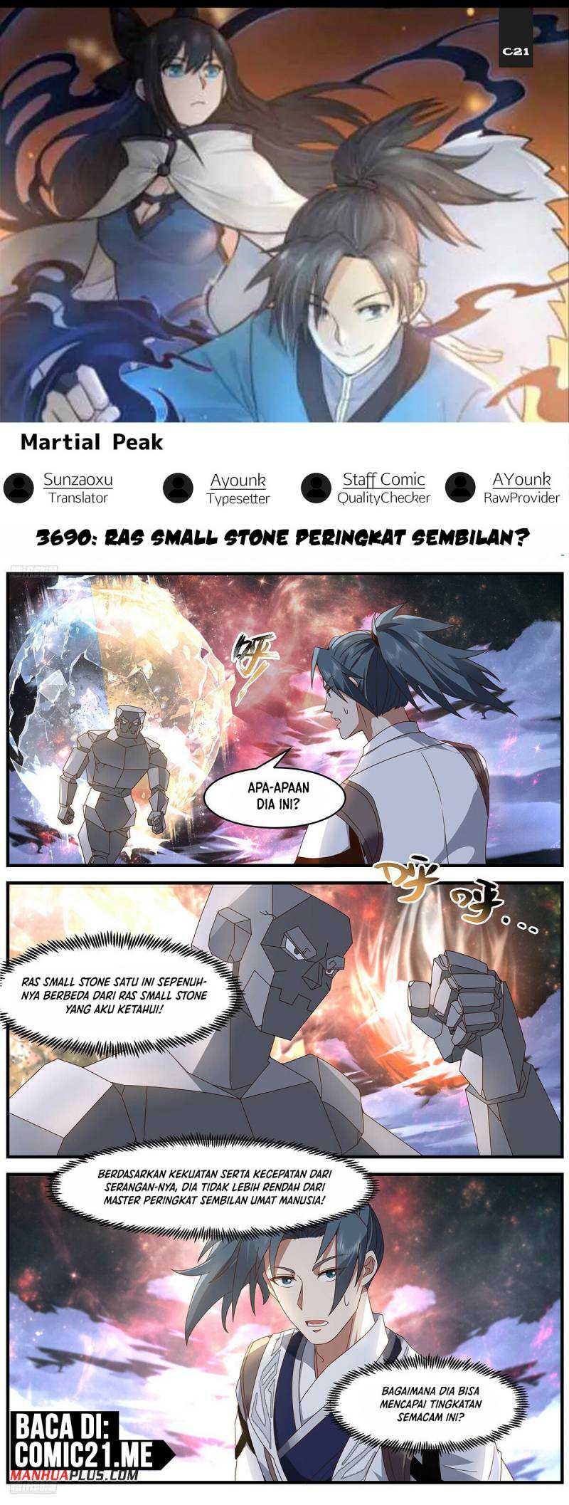 Martial Peak Chapter 3690 Image 0