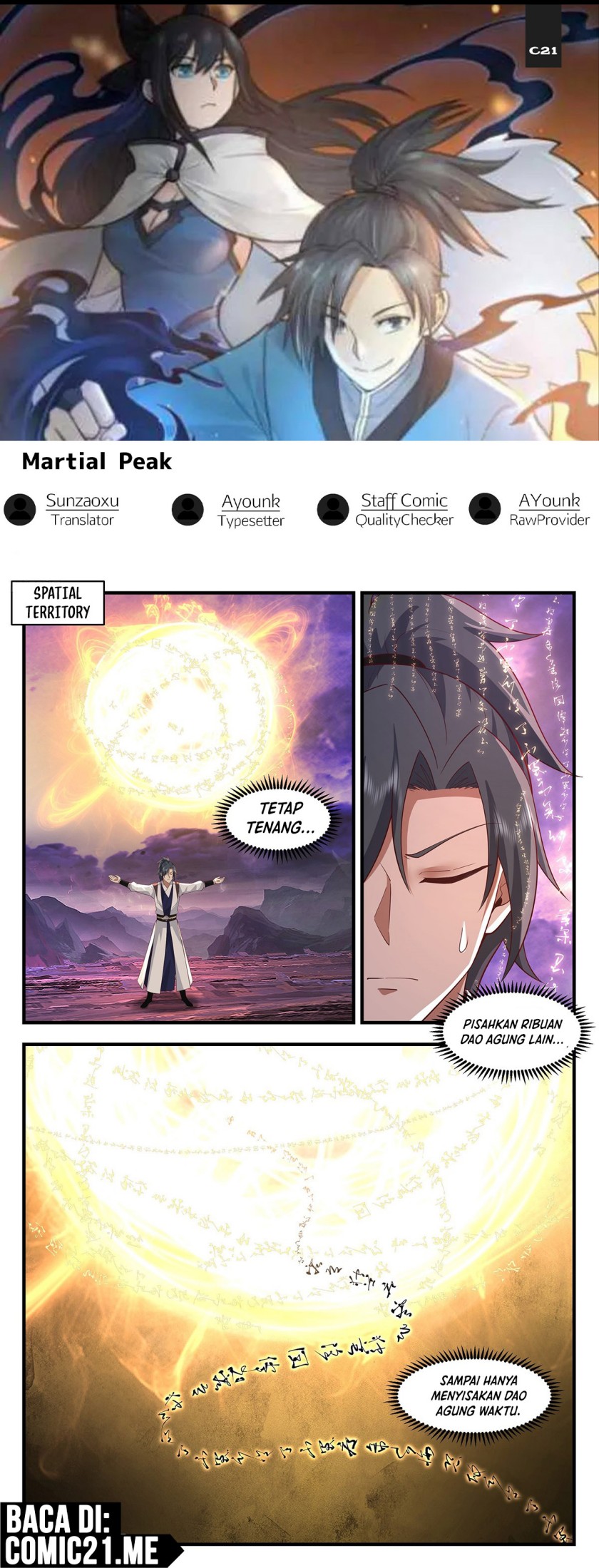 Martial Peak Chapter 3693 Image 0
