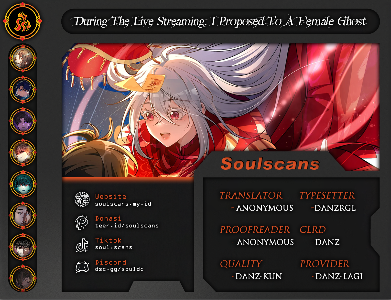 During The Live Streaming, I Proposed To A Female Ghost Chapter 40 Image 0