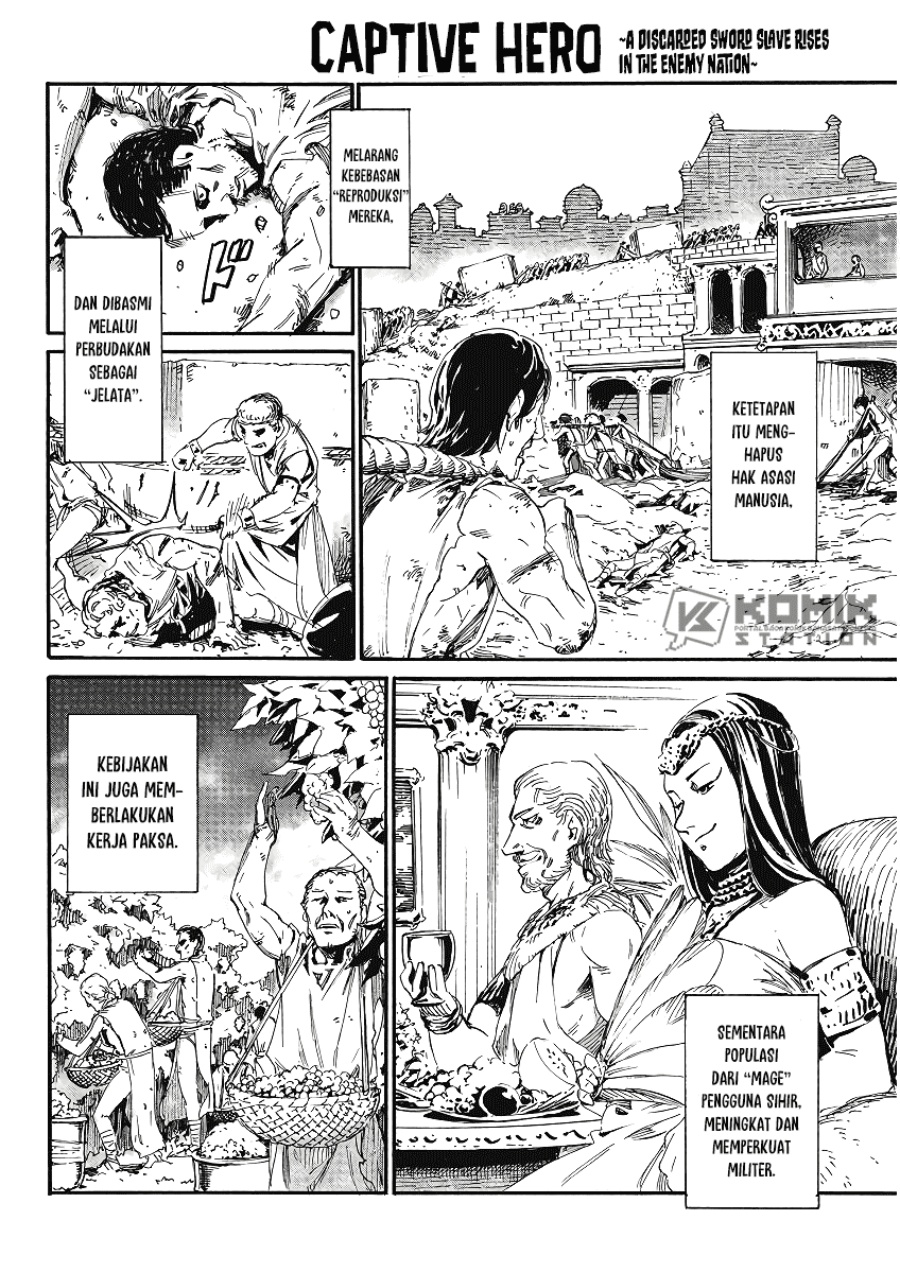 Horyo Eiyuu: Sute koma ni sareta Kendo wa Tekikoku de Nariagaru Chapter 01 Image 6