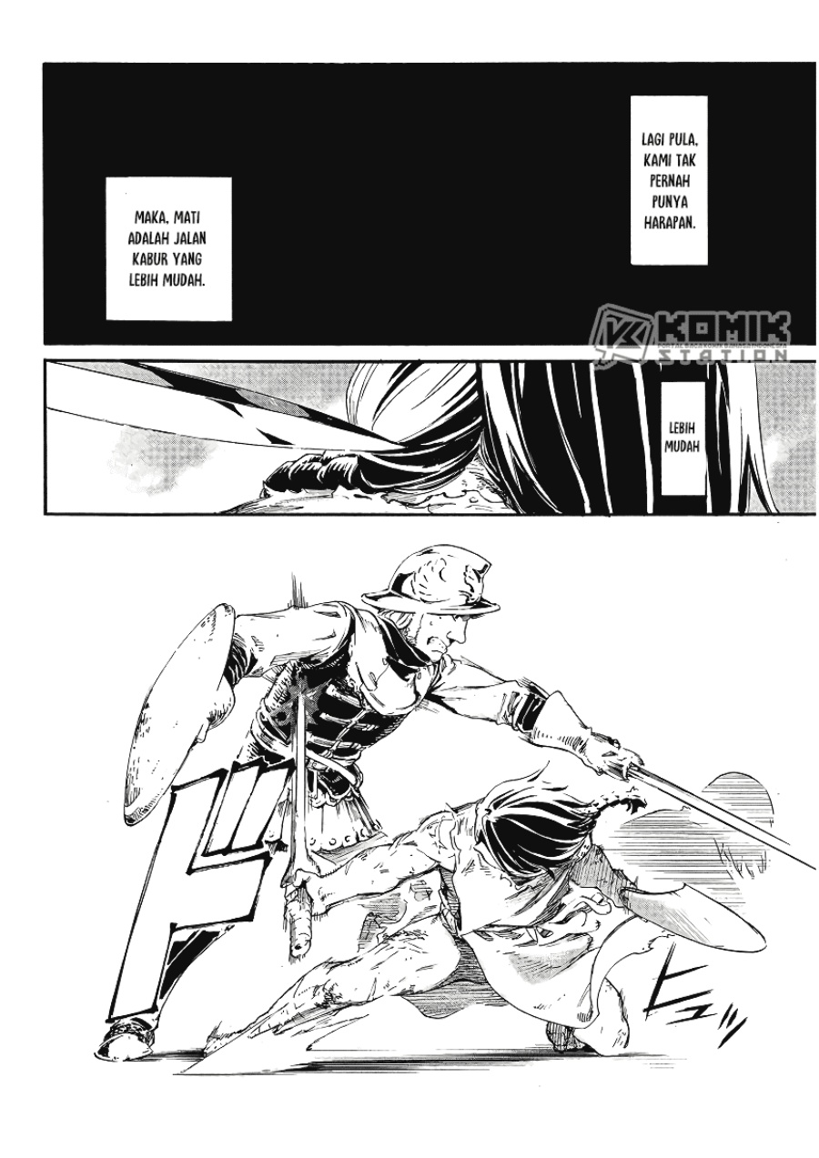 Horyo Eiyuu: Sute koma ni sareta Kendo wa Tekikoku de Nariagaru Chapter 01 Image 26