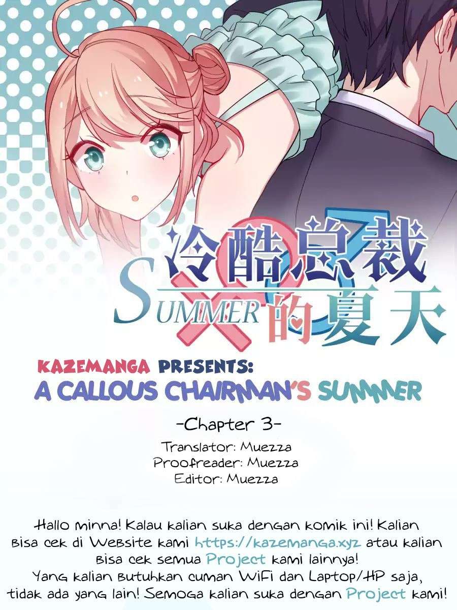 A Callous Chairman’s Summer Chapter 03 Image 0