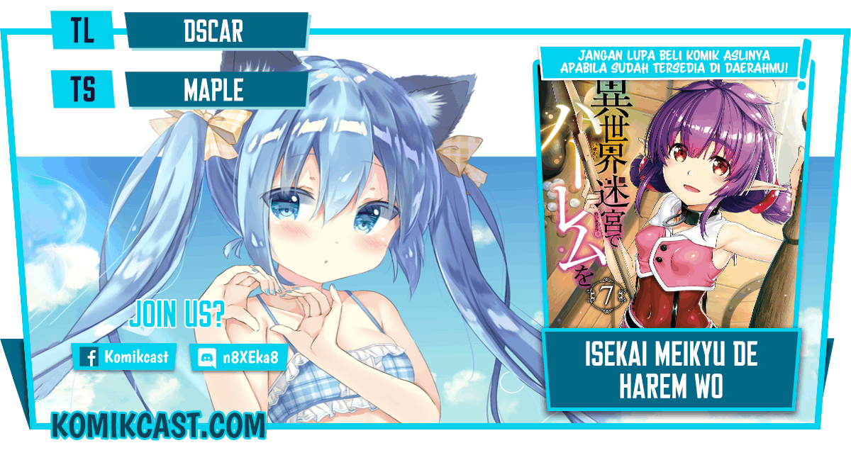 Isekai Meikyuu de Harem wo Chapter 53 Image 0