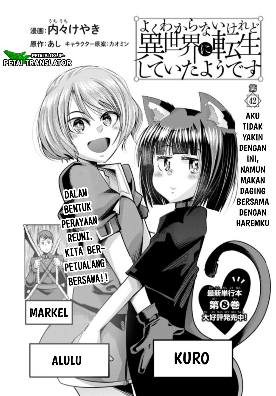 I Don’t Really Get It but It Looks Like I Was Reincarnated in Another World Chapter 42 Image 1