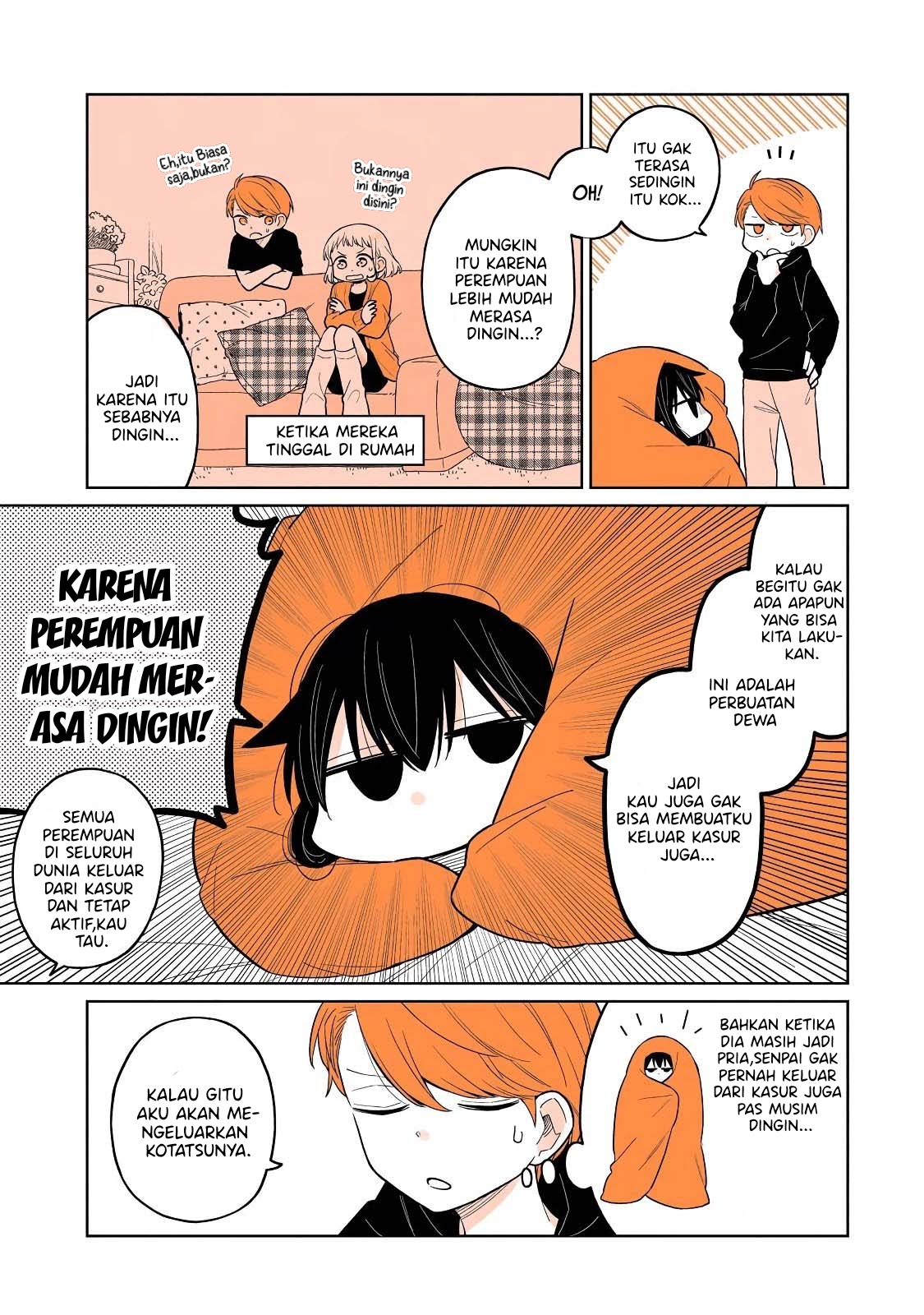 A Lazy Guy Woke Up As A Girl One Morning Chapter 21 Image 5